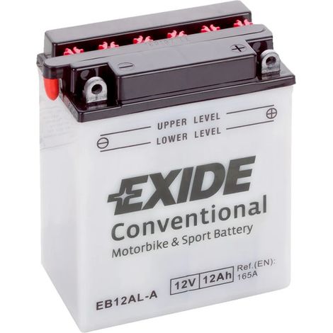 Batterie moto Exide EB12AL-A YB12AL-A 12v 12ah 165A