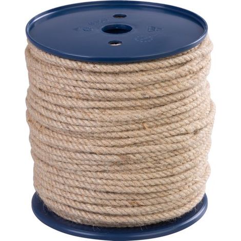 Seil Strend Pro Premium, Jute, natürlich, 4 mm, Schnur, gedreht, L-100 m