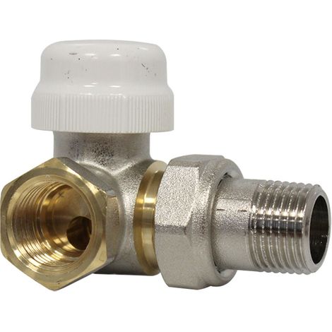 Robinet thermostatisable corps COAXIAL Gauche Femelle 1/2'' (15/21) - Volant manuel - (1/5)