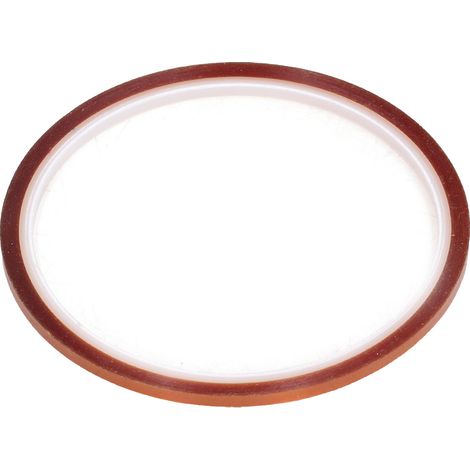 Dunkelbraunes Polyimid-Klebeband, 10 Stück, 3 mm, Hochtemperaturisolator für Transformatoren, hitzebeständiges Band, isolierende Klebefolie. (1/5)