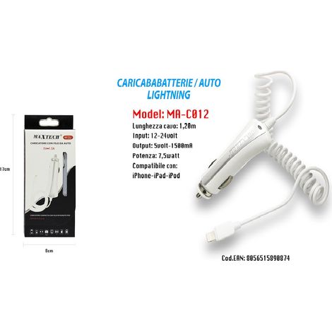 Trade Shop - Caricator Para Carria De Planta Usb Ricarica 5v-1000ma Ca -