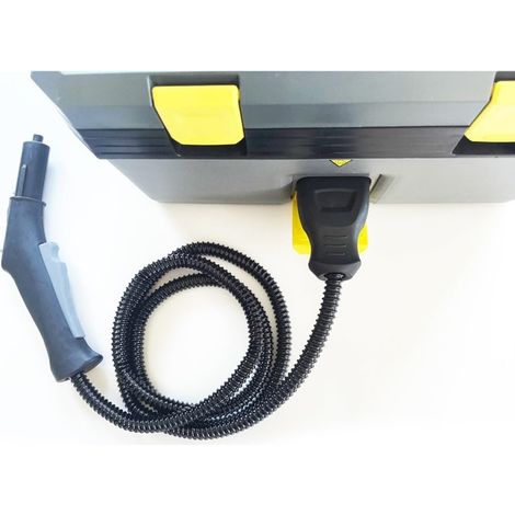 Tuyau de Rechange pour Nettoyeur Vapeur pour SC5, SG 4/4, 2 x 5 m avec poignée et Interrupteur de Connexion, Tuyau Flexible de Vapeur 43220460 4.322-046.0 (1/5)