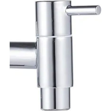 Robinet en acier inoxydable, robinet de machine à laver, bec de machine à laver, petit robinet d'évier à serpillière (1/5)