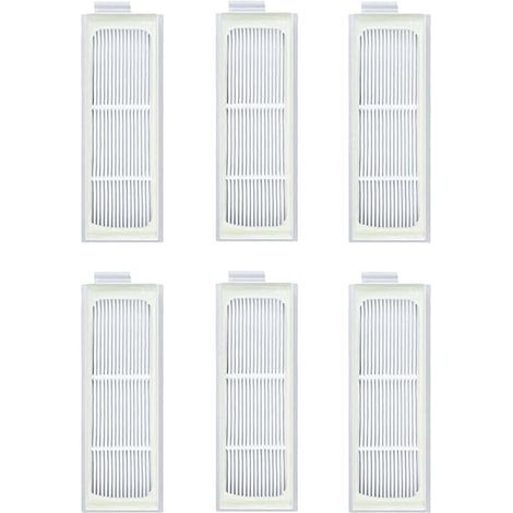 Set of 6 HEPA Filters for Deebot T20 Omni / T20e Omni Robot Vacuum – Washable and Reusable Replacement Part (1/4)