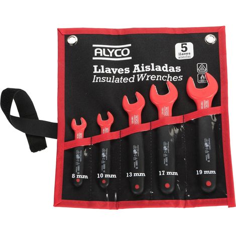 JUEGO 5 LLAVES FIJAS VDE B/NYLON
