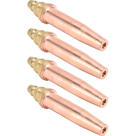 4 embouts de chalumeau à propane pour découpe, haute résistance à la température, coupe rapide, buse de coupe isobare n° 2 (1/5)