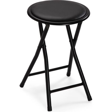 VERSA taburete plegable toby negro , Taburete Plegable TOBY negro Largo: 30 cm
Ancho: 30 cm
Alto: 45 cm
Material: Metal Polipropileno Textil
Packaging: CAJA MAR (1/2)