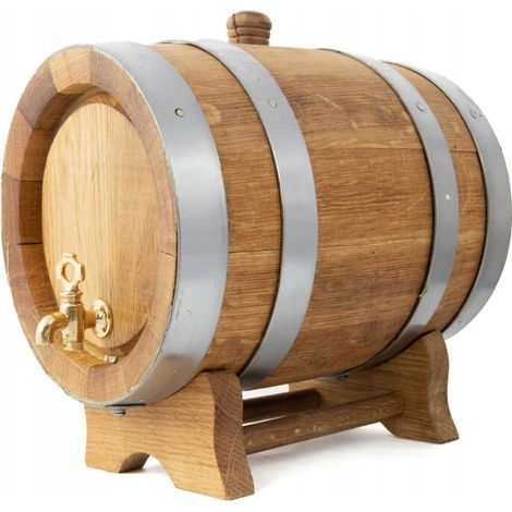 Barril de roble de 5 litros para regalo de whisky