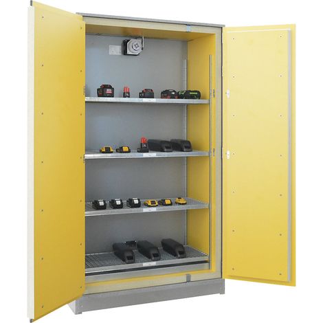LaCont, Armoire de sécurité pour le stockage d'accumulateurs SiS