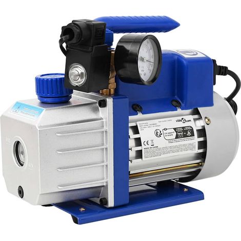 vidaXL Bomba aspiradora de un nivel con manómetro 71 l/min (1/2)
