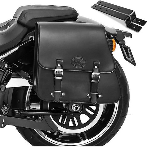 Seitenkoffer für Tacoma 28L links + Halterungen für Taschen