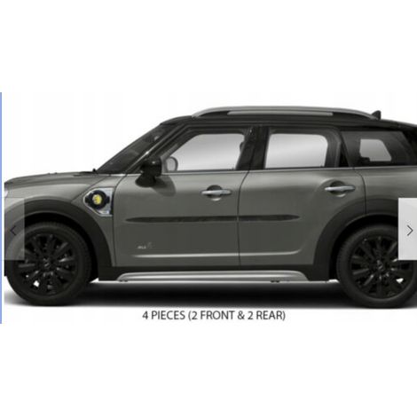Molduras laterales negras para puertas de Mini Cooper 2011-2022 (1/5)