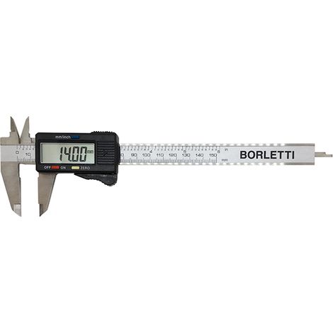 Calibro digitale di alta precisione con freno 150 mm CEP15 BORLETTI