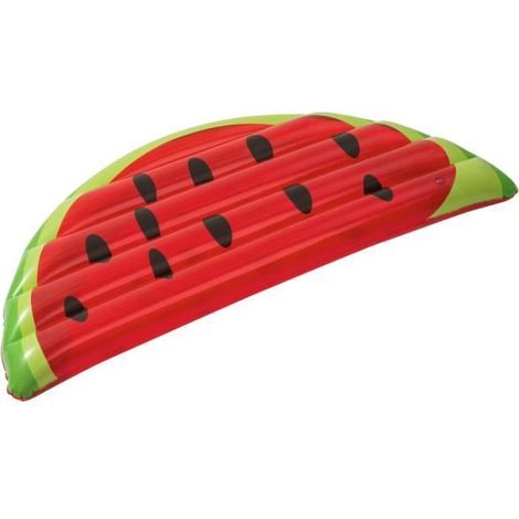 Matelas gonflable - JUANIO - JUANIO - Motif pastèque - 174 x 89 cm - 2 chambres à air sécurisées (1/4)