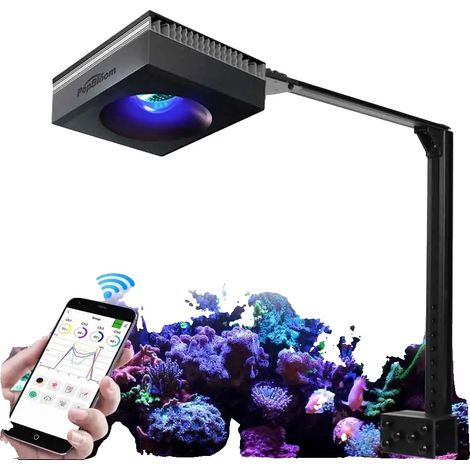 Lumière LED pour aquarium, spectre complet, télécommande Cloud, RL90 avec kit de bras (1/2)