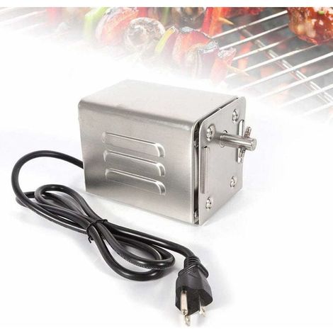 Moteur de barbecue électrique en acier inoxydable SP-S40, moteur professionnel pour barbecue extérieur de poulet, porc et chèvre grillés (220V-240V) (1/5)