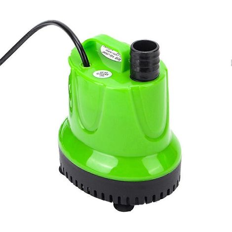 Pompe submersible de 25 W, compatible avec les aquariums, les bassins, les fontaines de jardin hydroponiques, les cascades ultra-silencieuses et le drainage des piscines prise standard américaine. (1/5)