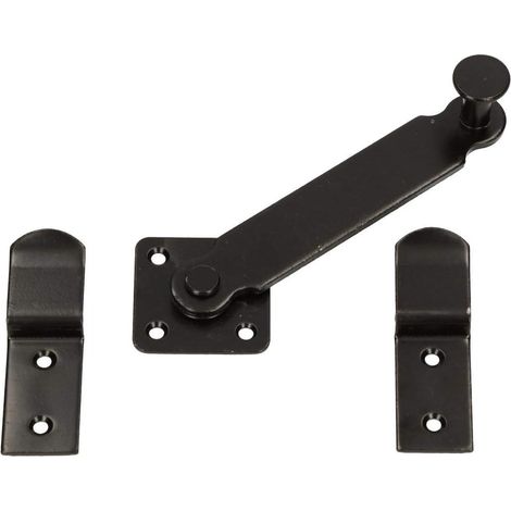 Kotarbau – Loquet à levier pour volet 140 mm – Acier avec revêtement en poudre – Résistant à la corrosion – Montage sur différents matériaux