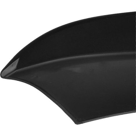 Heckschürzen-Splitter für Charger, matt schwarz