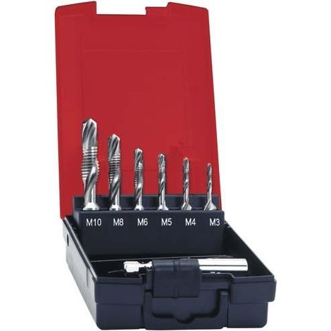 FORMAT JUEGO BROCAS COMBINADAS HSS 1/4 7 PZ.3-10