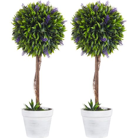 Lavande artificielle en pot Ce produit de haute qualité allie esthétique et fonctionnalité, s'intègre parfaitement dans (1/5)