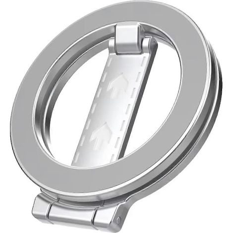 Support magnétique double face pour téléphone - Panneaux de signalisation routière - Argent (1/5)