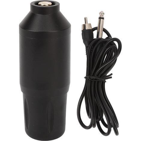 Machine à Tatouage Stylo Rotatif en Alliage d'Aluminium avec Connecteur RCA et Cordon Noir - Idéal pour Artistes Tatoueurs (1/5)