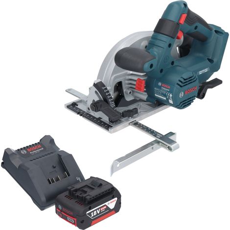 Bosch GKS 18V-57-2 Professional Scie circulaire portative sans fil 18 V 165 mm Brushless + 1x batterie 5,0 Ah + chargeur (1/5)