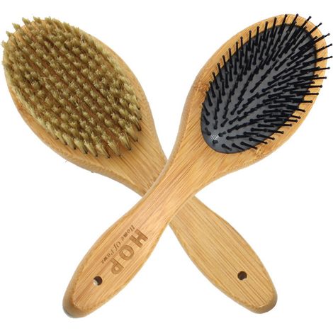 Brosse pour Chien/Chat Double Face, Peigne de toilettage de chien pour massage et perte de fourrure, Poils Doux, Idéal pour les Animaux à Poil Court, Moyen et Long (1/5)