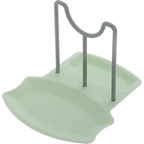 Reposa cucharas y soporte para tapa de olla Tapa de olla extraíble verde-A (1/4)