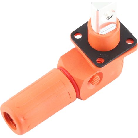 Connecteur M8 200A Orange pour Batterie Véhicule et Solaire - 2 Pièces (1/5)