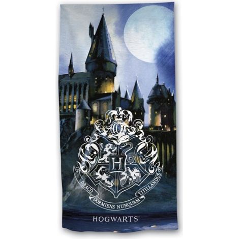 Serviette de plage - Harry Potter - Blason - Hogwarts- - Ecole - 70x140 cm (1/3)