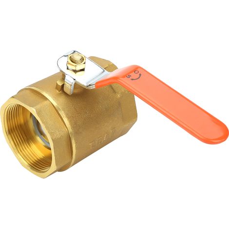 Messing-Kugelhahn DN50 2" BSP, 1,6 MPa, für Wasser, Öl und Gas (1/5)
