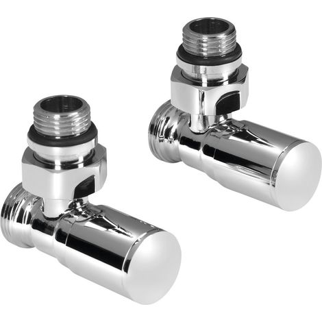 Kit de raccordement C-START pour vannes d'angle manuelles, chromé