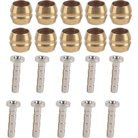 10 Pièces Insert de Raccord Olives pour Câbles de Freins à Disque Hydrauliques BH90 (1/5)