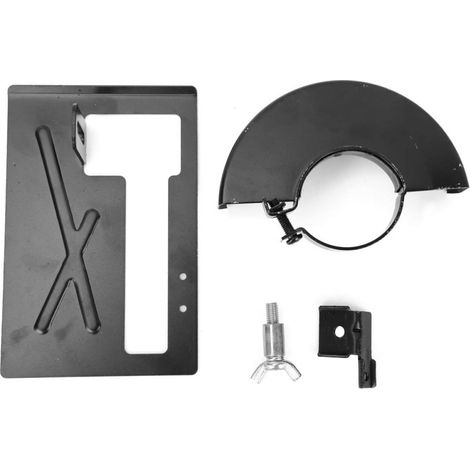 Support Pour Meuleuse D Angle - Base De Coupe Réglable - Protection Antichute Pour Disque Abrasif - Compatible Avec La Plupart Des Meuleuses - 1 Pièce
