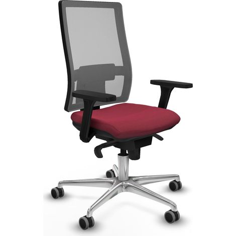 Piqueras y Crespo Horna Silla de Oficina Granate Ergonómica (1/3)