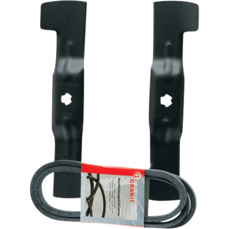Juego de 2 cuchillos de 46 cm + correa MTD 742-04021A 754-04075