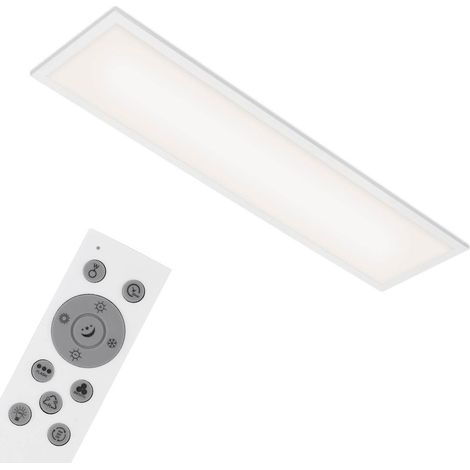 LED Panel Dimmbar Fernbedienung CCT 24W weiß Metall-Kunststoff Briloner