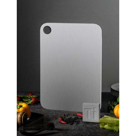 Planche à découper acier inoxydable lave-vaisselle pour cuisine (1/3)