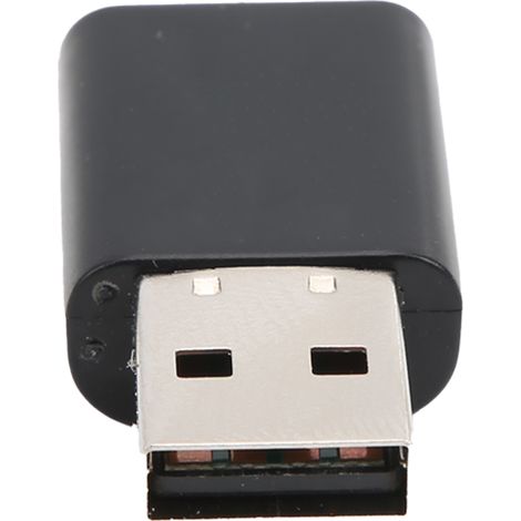 Adaptateur Bluetooth pour voiture V5.0 USB 2 en 1, émetteur Plug and Play avec câble audio 3,5 mm (1/5)