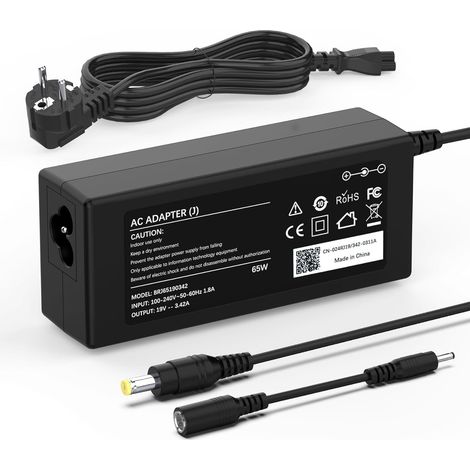 65W Chargeur Ordinateur Portable pour Acer Aspire 3 Alimentation 5,5x1,7mm (1/5)