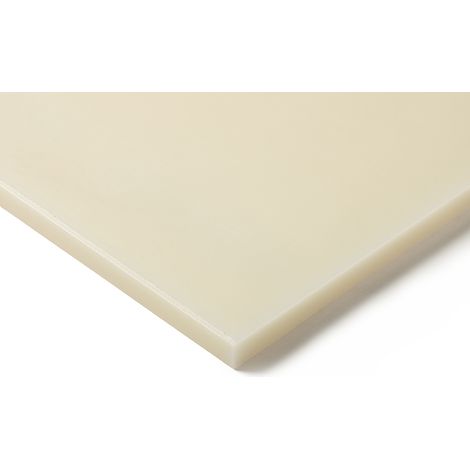 Plaque PA RS PRO Naturel, 500mm x 500mm x 50mm ( Prix pour 1 )