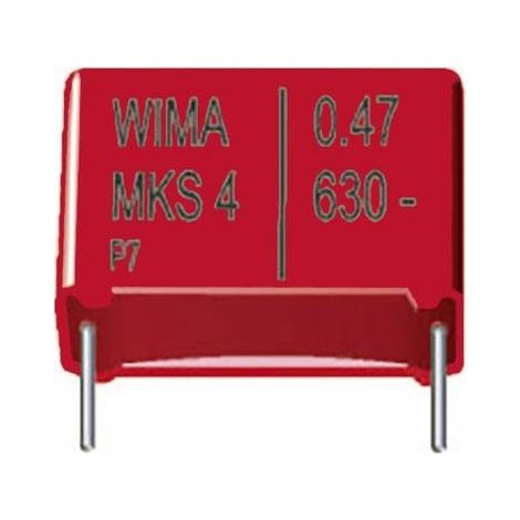 Wima MKS 4 15uF 10% 63V RM 27,5 1 pz. Condensatori a film MKS radiale 15 µF 63 V/DC 10 % 27.5 mm (L x L x A) 31.5 x 11