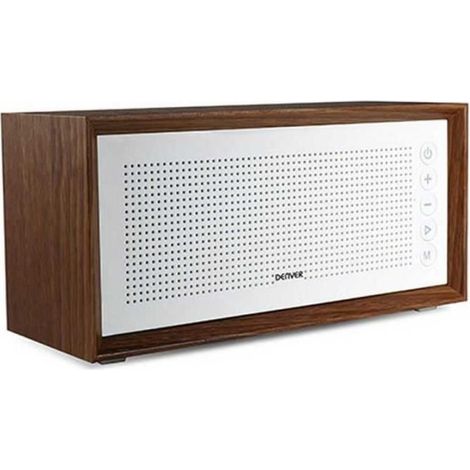 Haut-parleurs bluetooth Denver Electronics 2 x 5 W - Blanc - Denver Electronics (1/4)