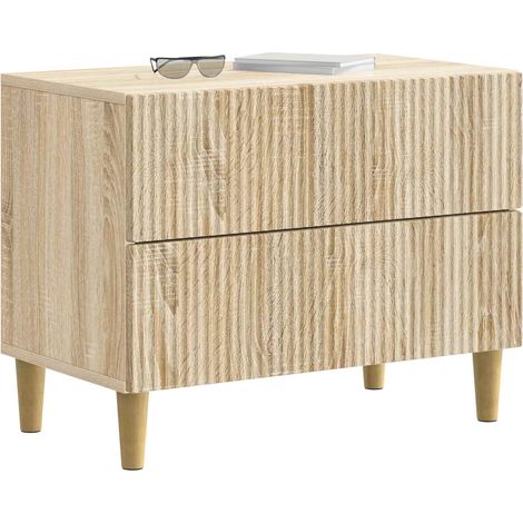 Maison Exclusive - Nachttisch Sonoma-Eiche 62 x 34,5 x 48 cm Holz