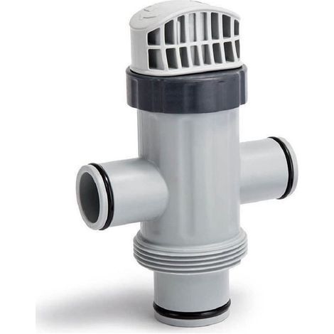 Vanne à piston pour piscine Intex Vanne à piston pour tuyau à double rupture Connecteur en té pour tuyau (1/2)
