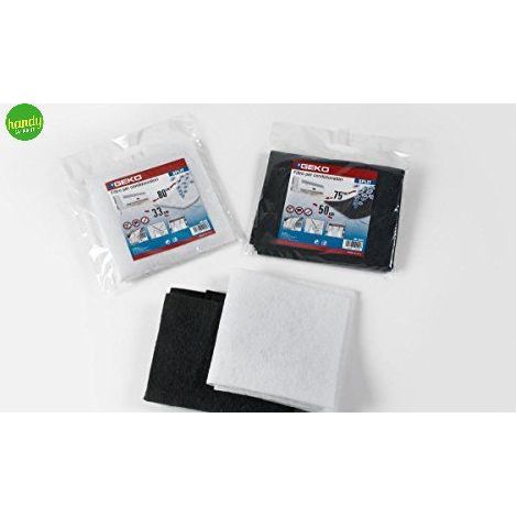 Filtro Geko per condizionatore 50 x 75 cm nero