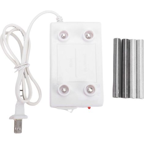Tragbarer TDS-Wasserqualitätsmesser mit Elektrolyseur und Eisenstab für schnelle und präzise Wasserreinheitsprüfung zu Hause, 110-V-US-Stecker, weißes, quadratisches Design (1/5)