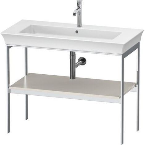 DURAVIT WT454103939 Console métallique pour sol White Tulip (1/2)